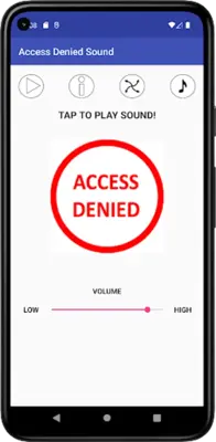 Access Denied Sound android App screenshot 2